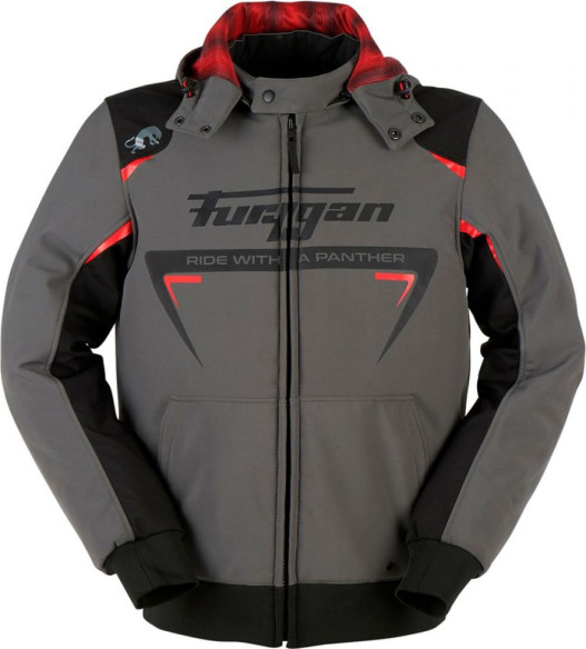 Geaca Moto Textila Sektor Roadster Dark Grey/Black/Red 2022