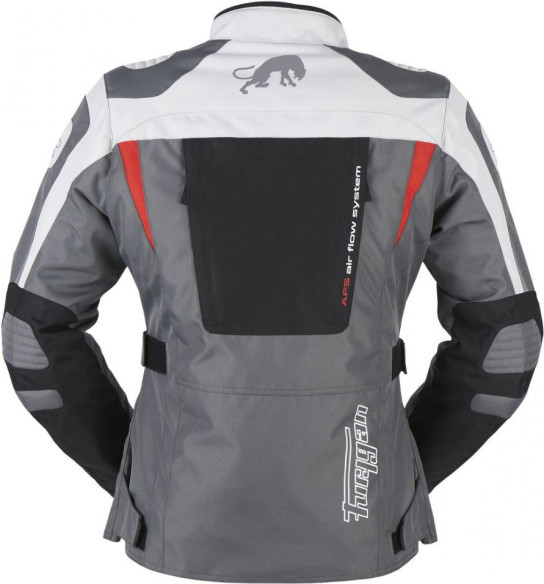 Geaca Moto Textila Dama Apalaches Black/Grey/Red
