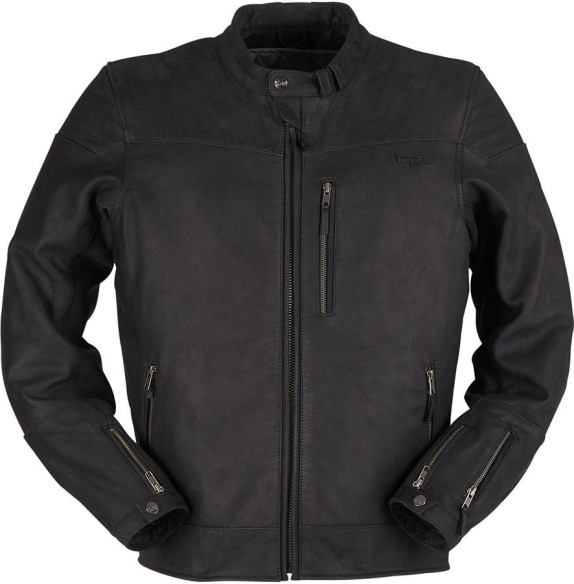 Geaca Moto Piele Clint Evo Black