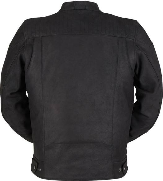 Geaca Moto Piele Clint Evo Black