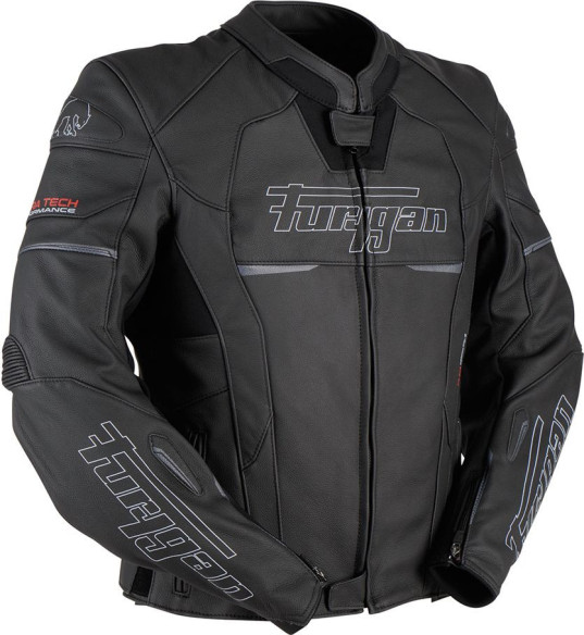Geaca Moto Piele Nitros Black/White