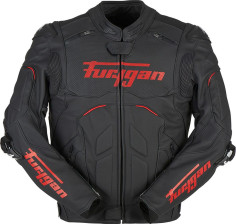 Geaca Moto Piele Raptor Evo 2 Black/Red