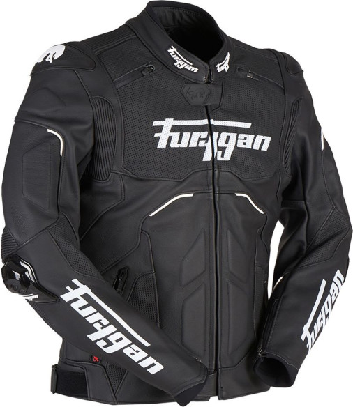 Geaca Moto Piele Raptor Evo 2 Black/White 2022