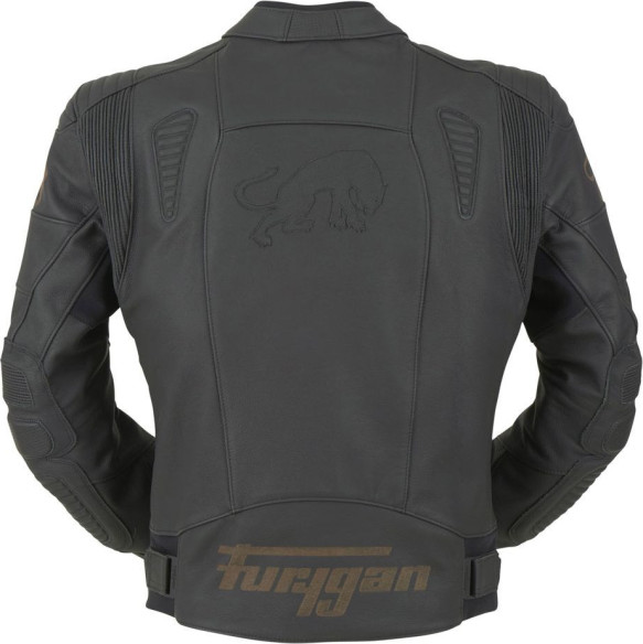 Geaca Moto Piele Sherman Black 2022