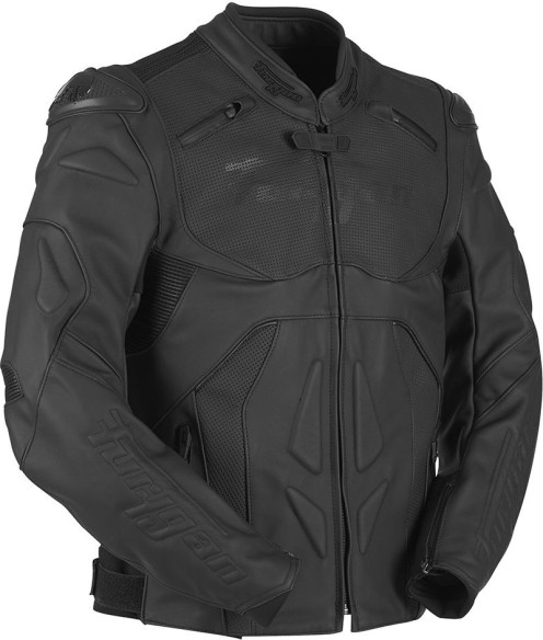 Geaca Moto Piele Ghost Black