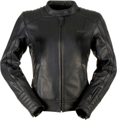 Geaca Moto Piele Dama Shana Black
