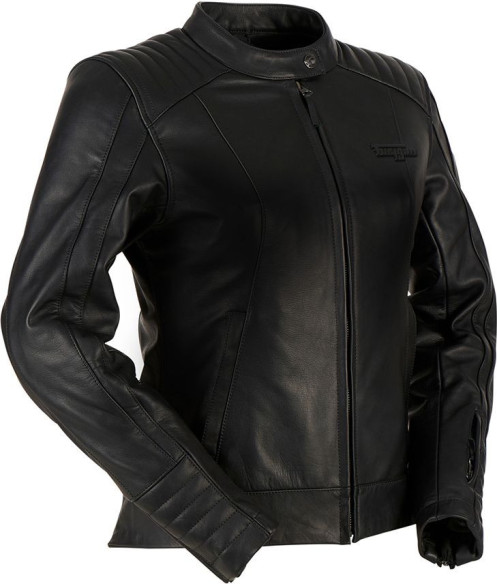 Geaca Moto Piele Dama Shana Black