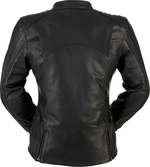 Geaca Moto Piele Dama Shana Black