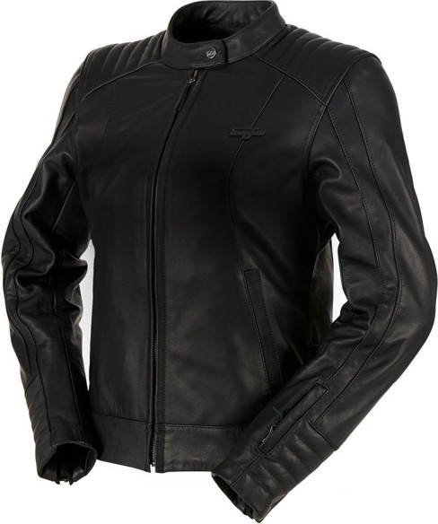Geaca Moto Piele Dama Shana Black