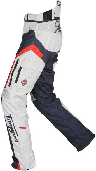 Pantaloni Moto Textili Apalaches Blue/White/Red 22