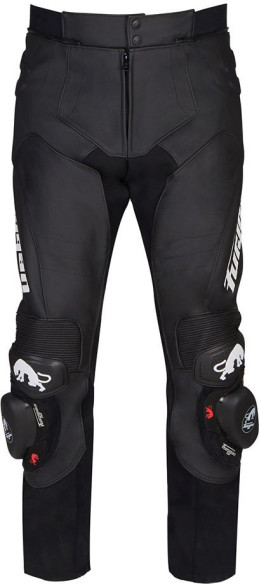 Pantaloni Moto Piele Raptor Evo Black/White
