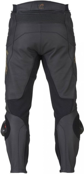 Pantaloni Moto Piele Sherman Black