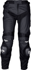 Pantaloni Moto Piele Veloce Black