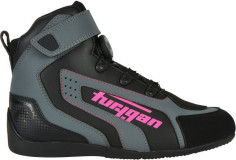Ghete Moto Dama 3136-150 V4 Easy D3O Black/Pink