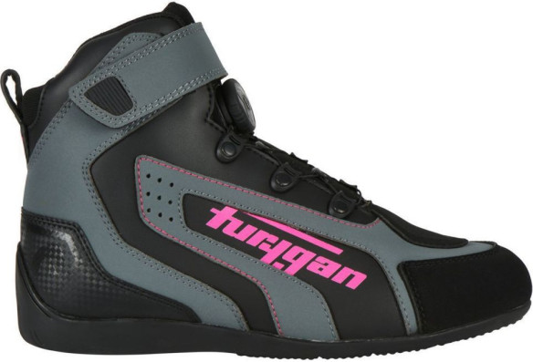 Ghete Moto Dama 3136-150 V4 Easy D3O Black/Pink
