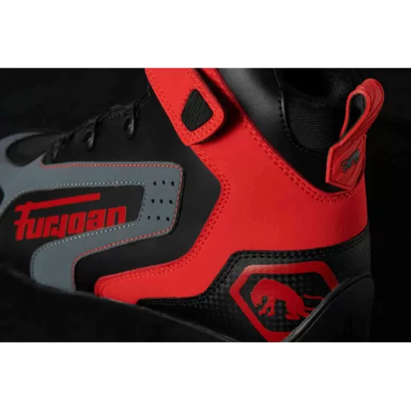 Ghete Moto 3135-108 V4 Easy D3O Black/Red