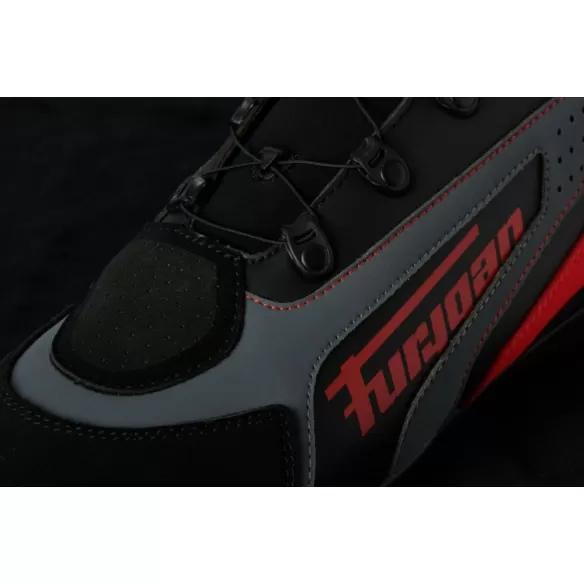 Ghete Moto 3135-108 V4 Easy D3O Black/Red