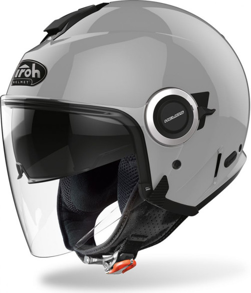 Casca Moto Jet Helios Concrete Grey Gloss