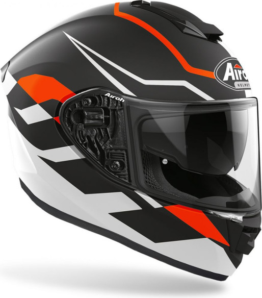 Casca Moto Full-Face St501 Frost Orange Matt