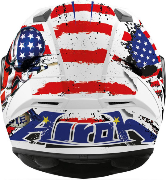 Casca Moto Full-Face Valor Uncle Sam Matt