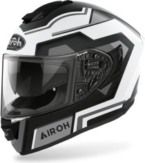 Casca Moto Full-Face St.501 Square Black Matt