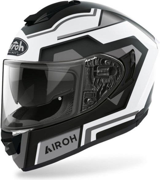 Casca Moto Full-Face St.501 Square Black Matt