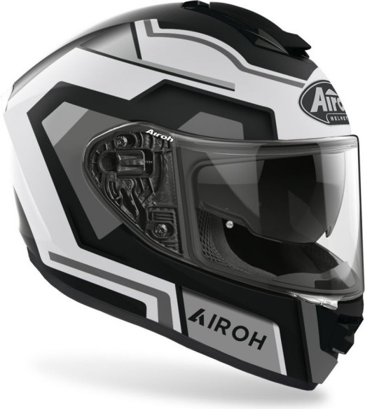 Casca Moto Full-Face St.501 Square Black Matt