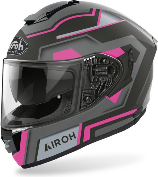 Casca Moto Full-Face St.501 Square Pink Matt