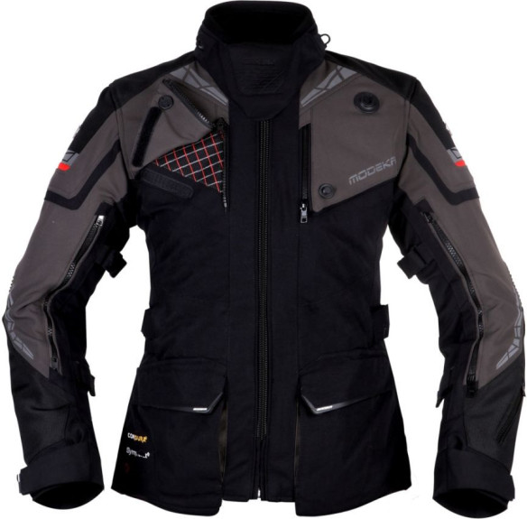 Geaca Moto Textila Dama Panamericana 2 Black/Dark Grey
