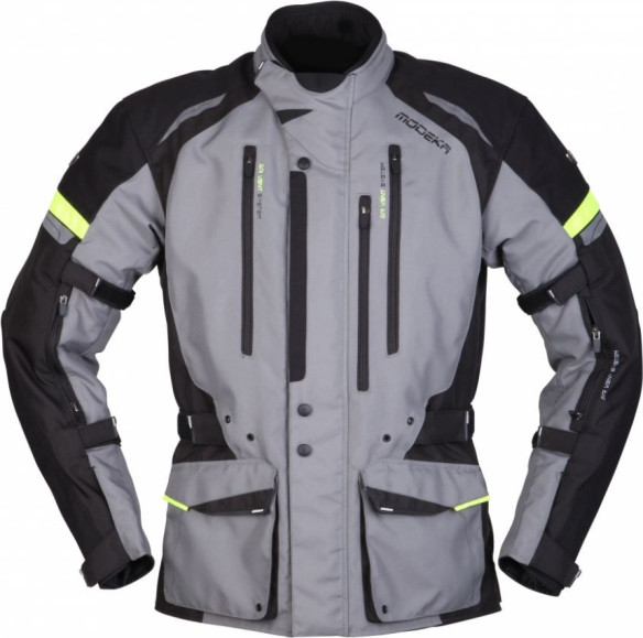 Geaca Moto Textila Striker 2 Pro Black/Ashen/Yellow