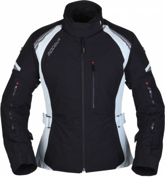 Geaca Moto Textila Dama Ambrely Black/White
