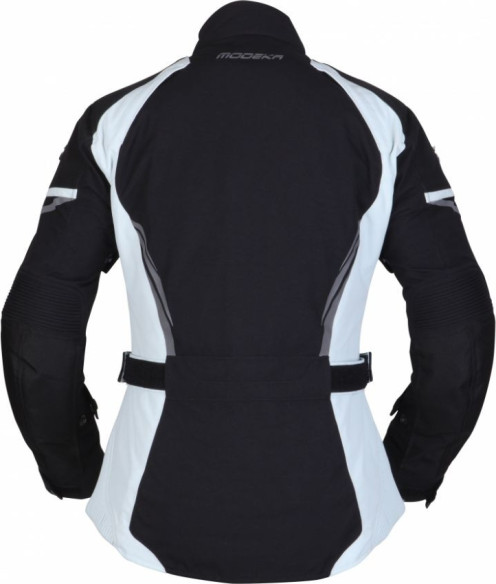 Geaca Moto Textila Dama Ambrely Black/White