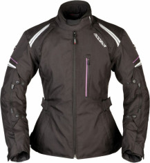 Geaca Moto Textila Dama Violetta Black/Pink