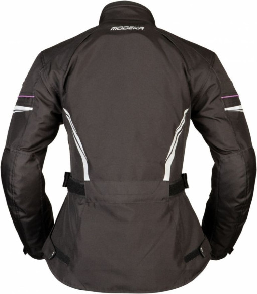 Geaca Moto Textila Dama Violetta Black/Pink