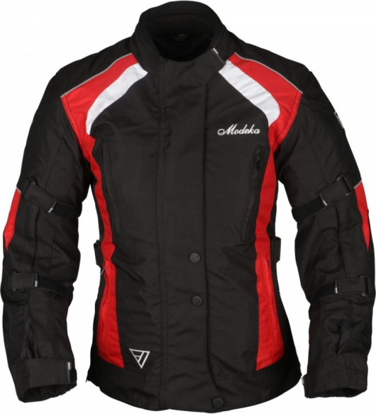 Geaca Moto Textila Dama Janika Black/Red