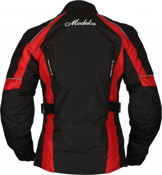 Geaca Moto Textila Dama Janika Black/Red