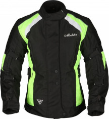 Geaca Moto Textila Dama Janika Black/Neon