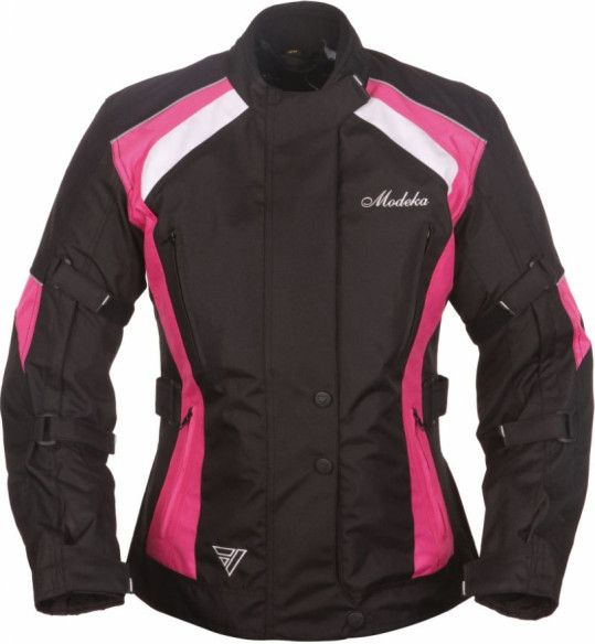 Geaca Moto Textila Dama Janika Black/Pink