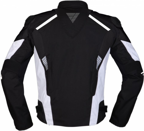 Geaca Moto Textila Lineos Black/White