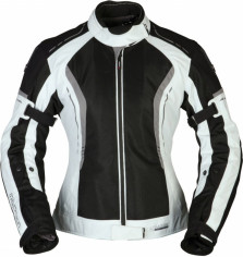 Geaca Moto Textila Dama Khao Air Black/Ashen