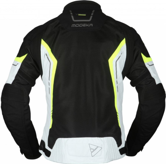 Geaca Moto Textila Dama Khao Air Black/Ashen/Neon