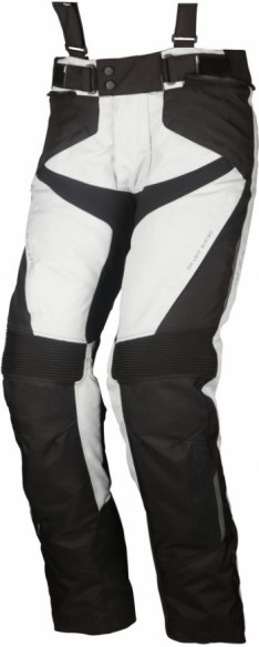 Pantaloni Moto Textili Lonic Black/Ashen
