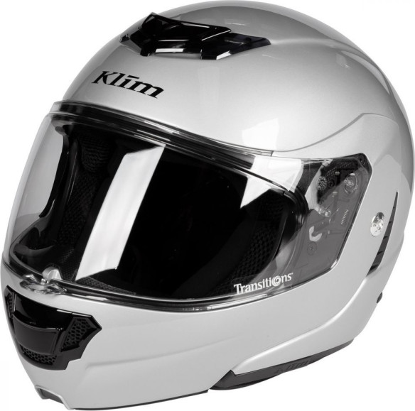 Casca Moto Flip-Up TK1200 ECE/DOT Gloss Silver