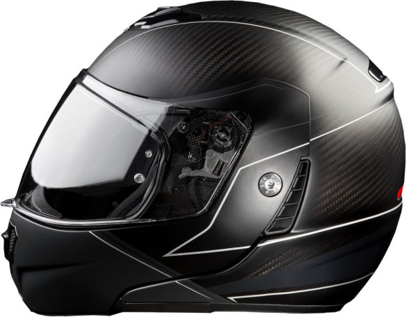 Casca Moto Flip-Up TK1200 Karbon ECE/DOT Skyline Matte Black