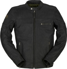 Geaca Piele Glenn Negru