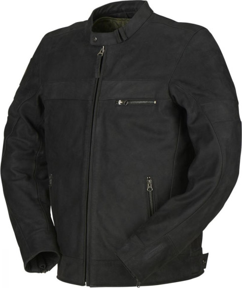 Geaca Piele Glenn Negru