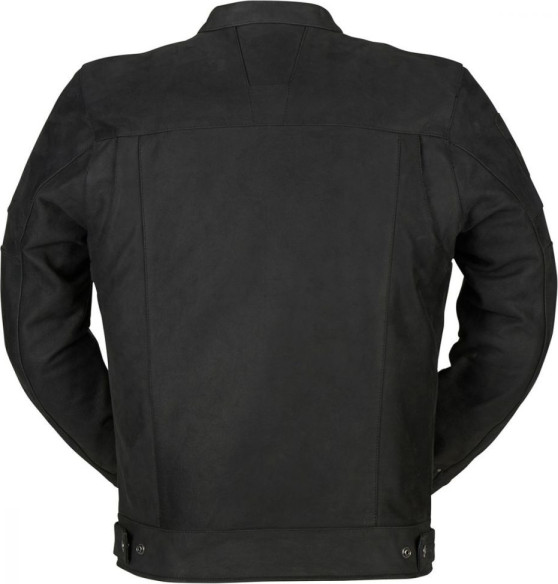 Geaca Piele Glenn Negru