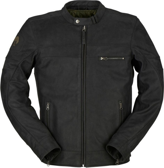 Geaca Piele Glenn Negru