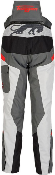 Pantaloni Moto Textili Apalaches Black/Grey/Red 6365-132