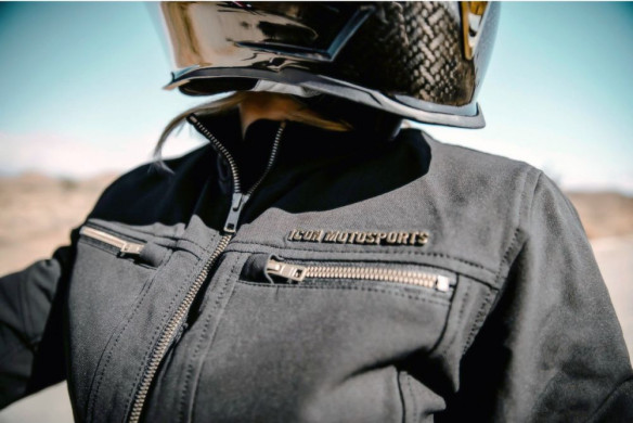 Geaca Moto Dama Textila Hella Black